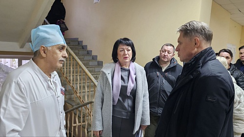 Михаил Мурашко: в ЛНР реализуется ряд федеральных проектов